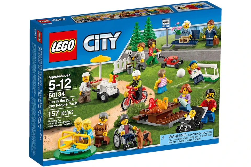 Knurre reservation Skinnende LEGO City People Pack - Fun in the Park Set 60134 - US