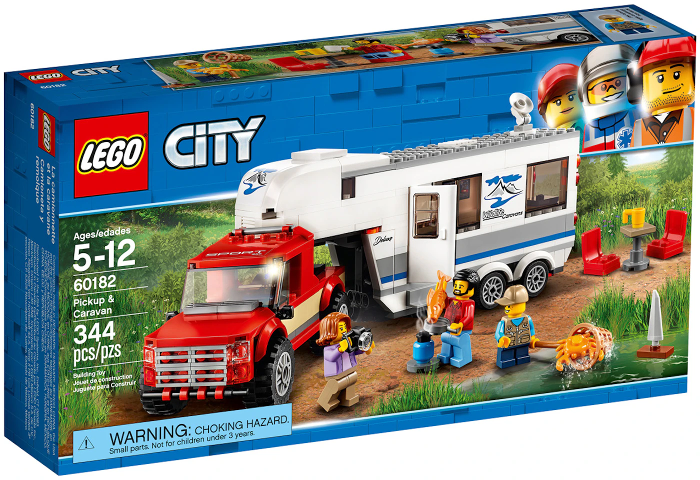 LEGO City Pickup & Caravan Set 60182 US