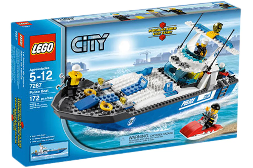 LEGO City Police Boat Set 7287