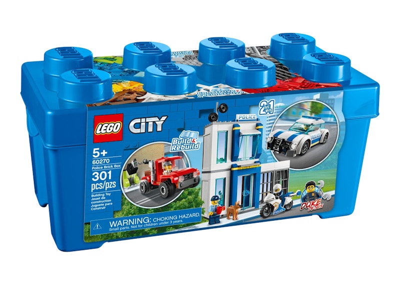 lego city police brick box