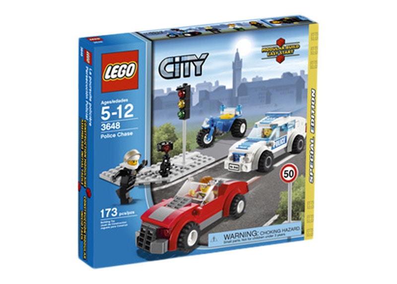 Lego police best sale car chase