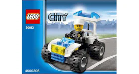 LEGO City Police City Quad Set 30013