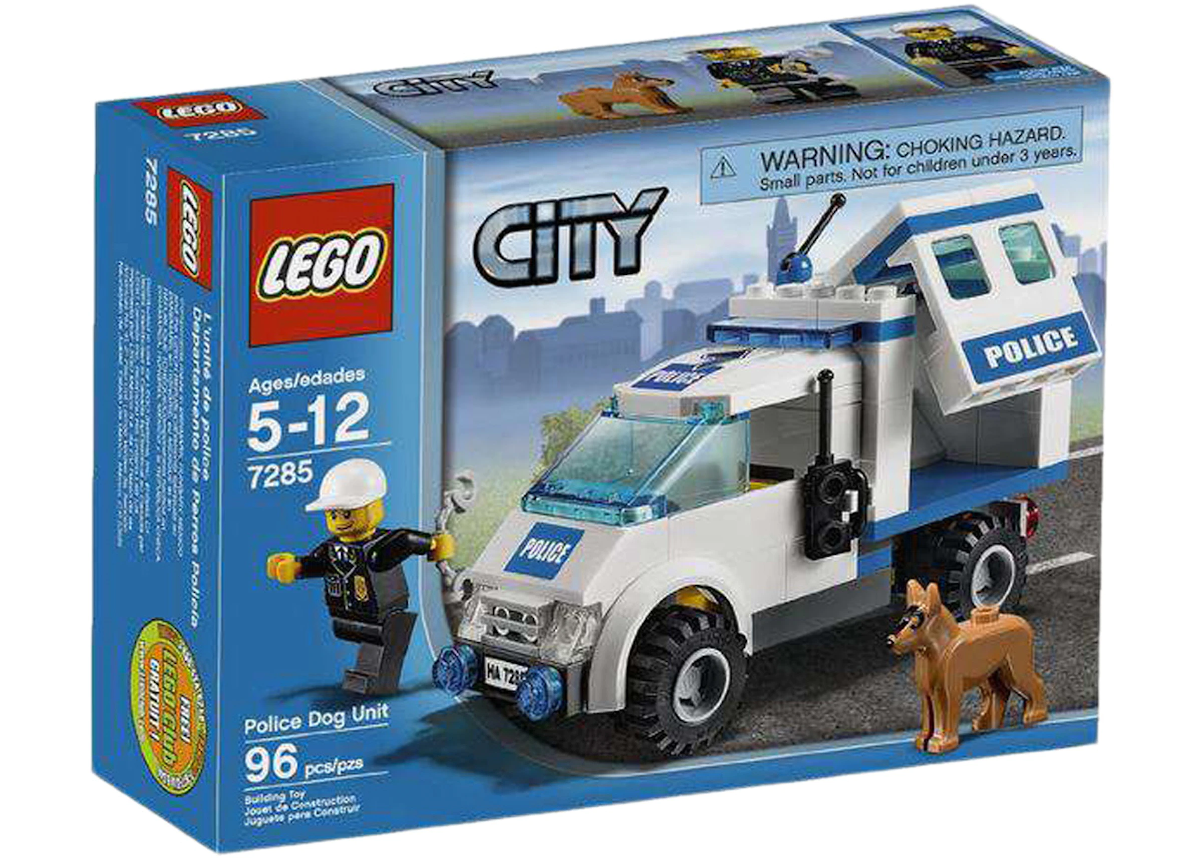 Klemme ved godt specifikation LEGO City Police Dog Unit Set 7285 - US