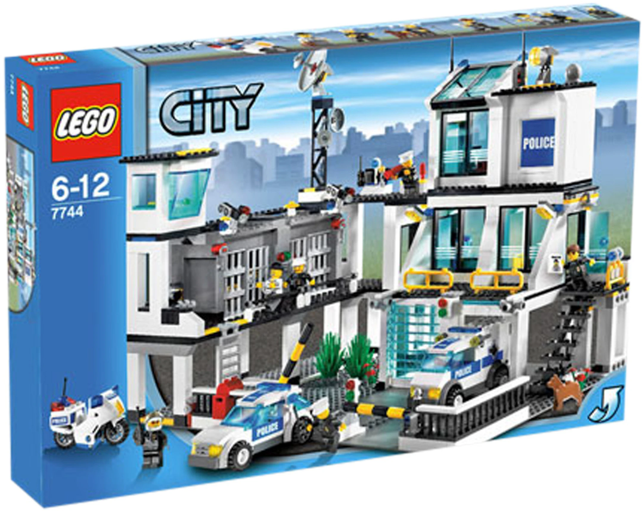 LEGO City Police Station With Garbage Truck Helicopter