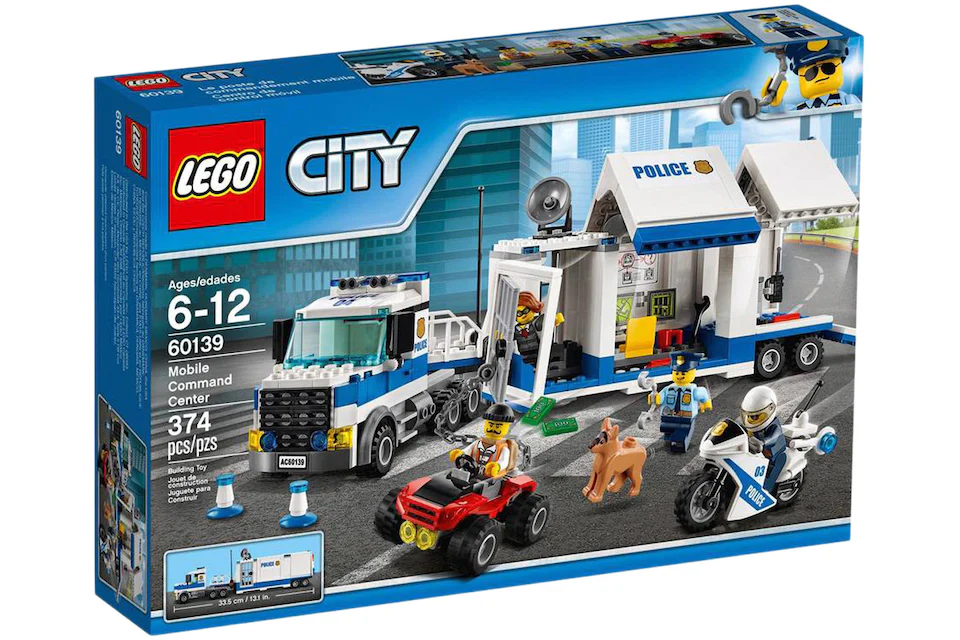 LEGO City Police Mobile Command Center Set 60139