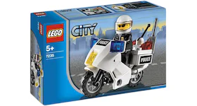 LEGO City Police Motorcycle Set 7235