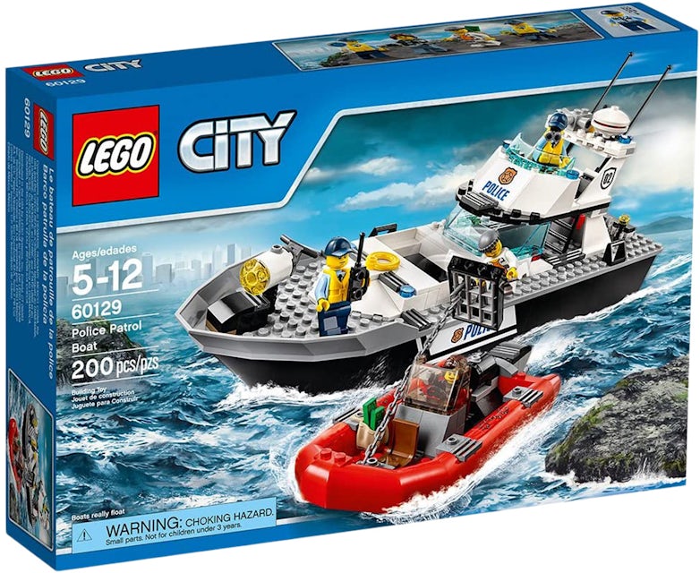 LEGO City Police Patrol Boat Set 60129 - US