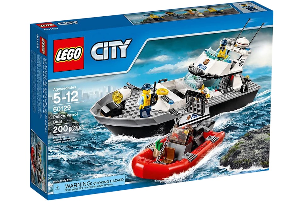 LEGO City Police Patrol Boat Set 60129 - US