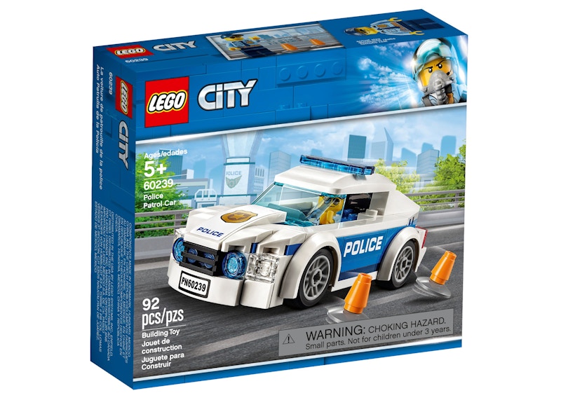 Lego police patrol discount car