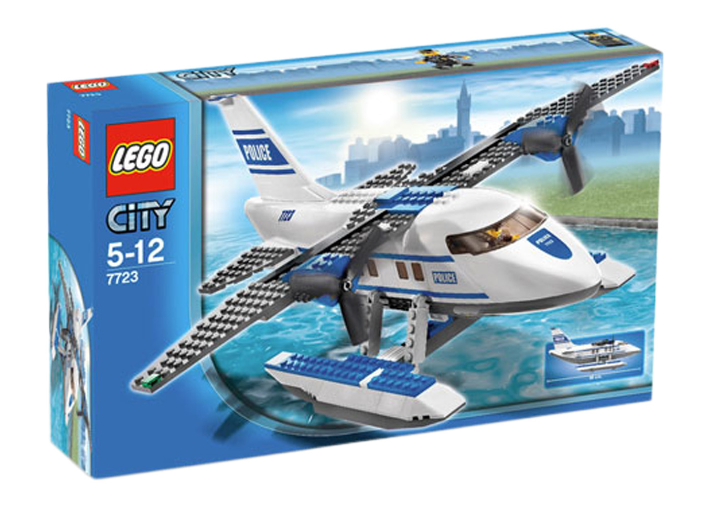 LEGO City Police Pontoon Plane Set 7723