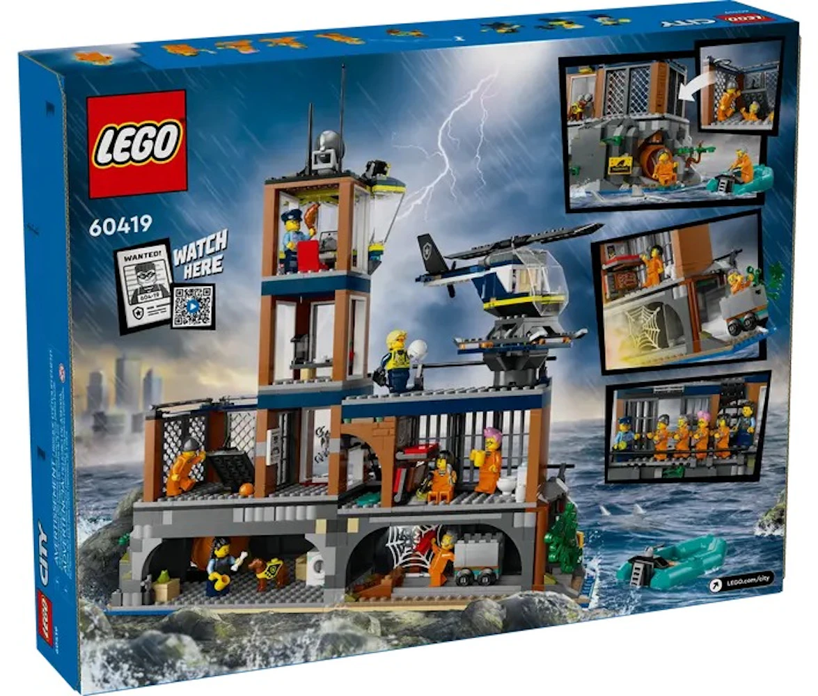LEGO City Police Prison Island Set 60419 - US