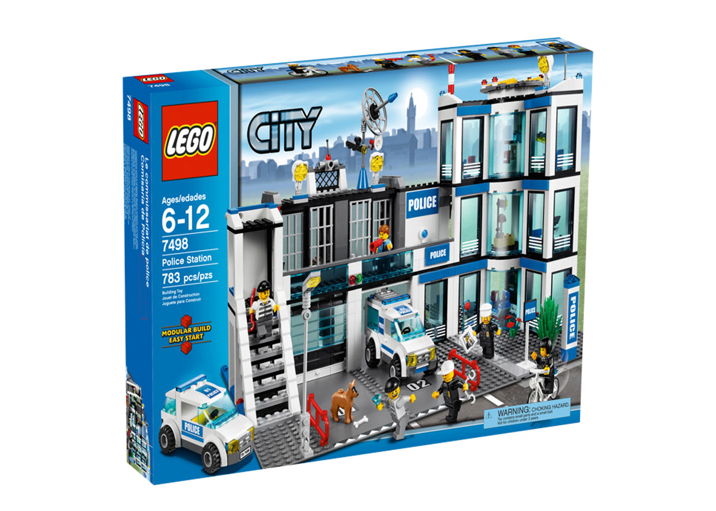 LEGO City Police Station Set 7498