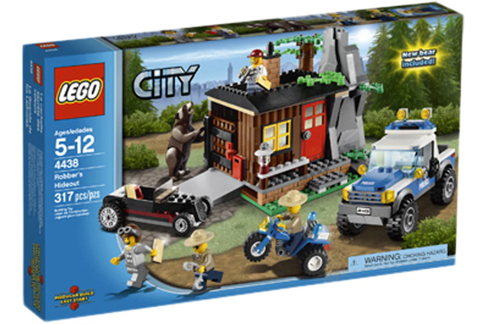 LEGO City Robbers' Hideout Set 4438