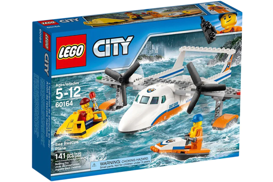 LEGO City Sea Rescue Plane Set 60164