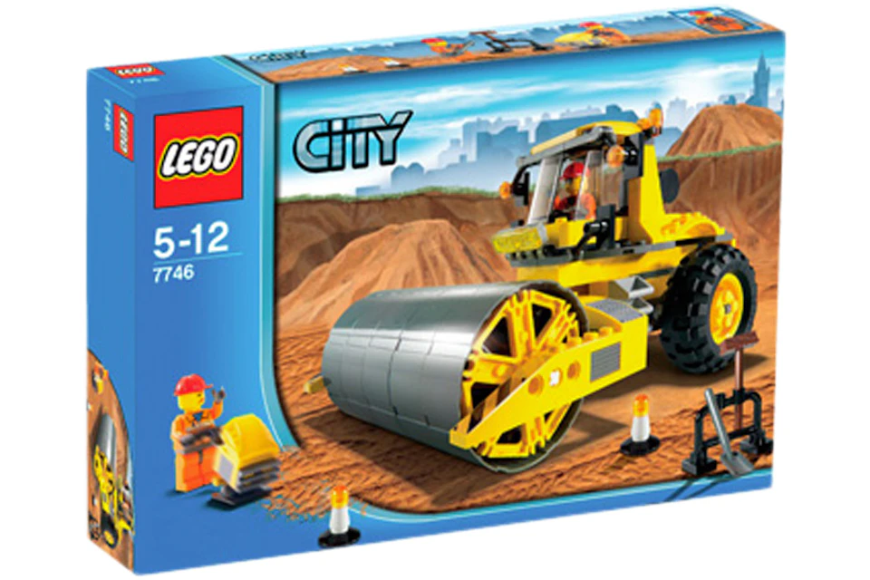 préstamo presión Sumamente elegante LEGO City Single-Drum Roller Set 7746 - ES