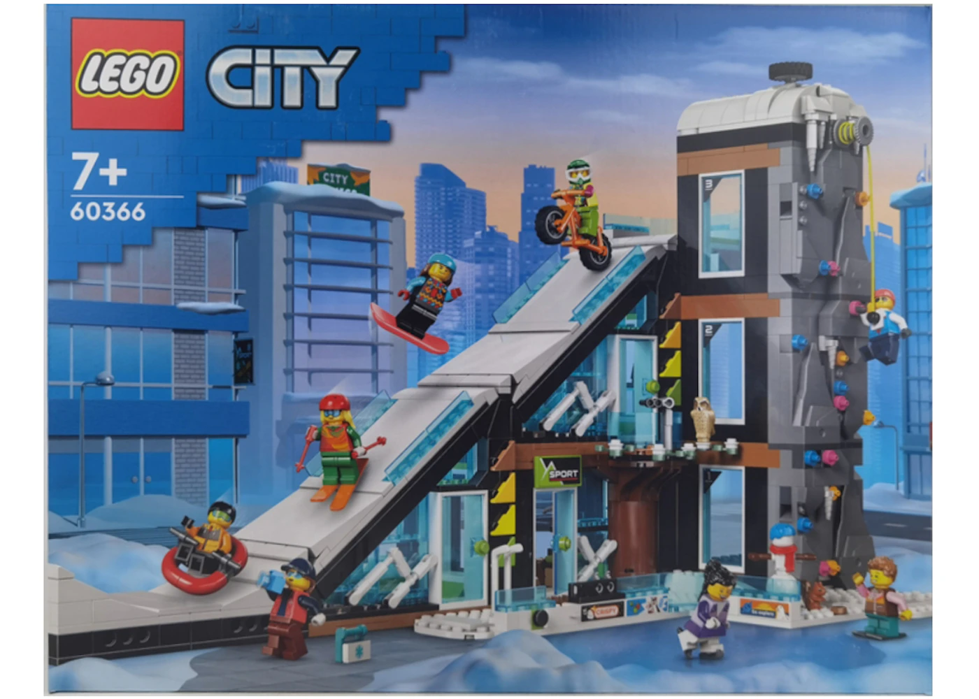Lego City 700 Piece Lego Set LEGO City Ski And Climbing Center Set