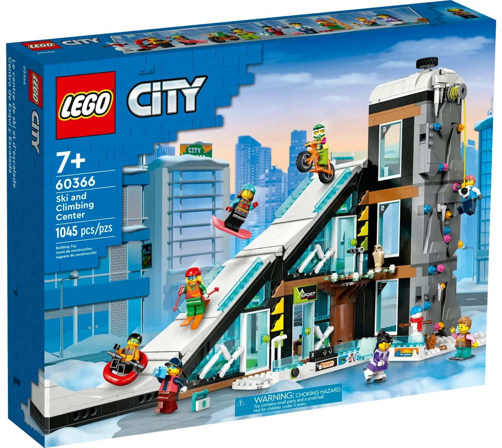 LEGO City Ski and Climbing Center Set 60366 - US