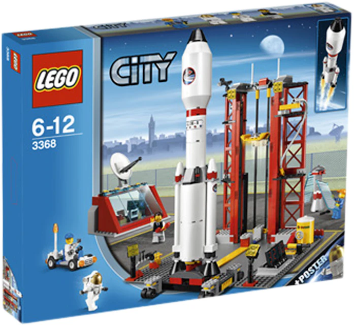 hand Zegevieren voorstel LEGO City Space Centre Set 3368 - US