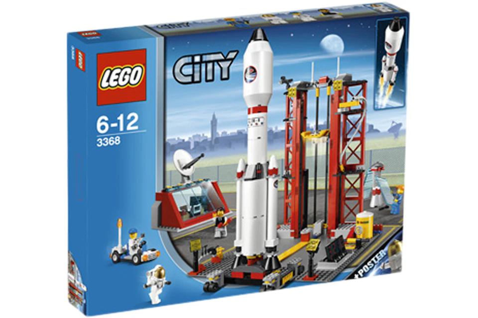 financiën Woestijn Zwitsers LEGO City Space Centre Set 3368 - US