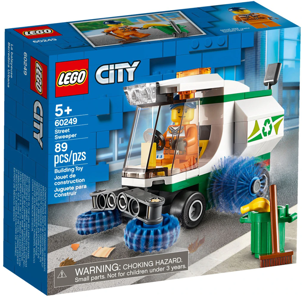 Forvirrede Fortælle frisk LEGO City Street Sweeper Set 60249 - JP