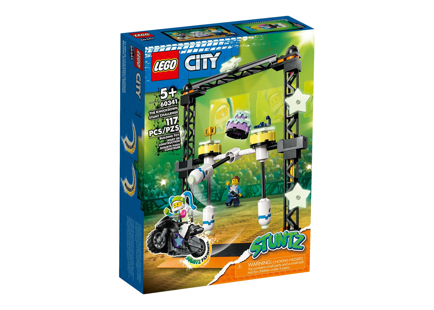 LEGO City Stuntz Bathtub Stunt Bike Set 60333 - US