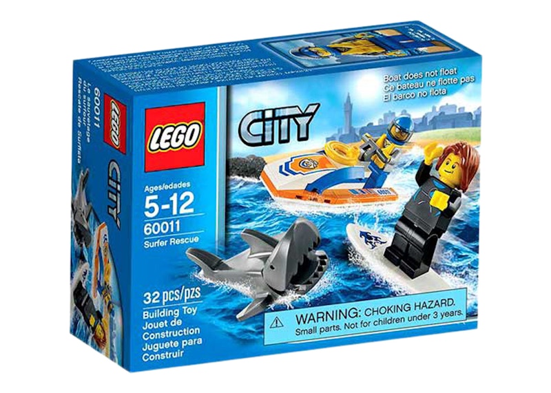 Lego city surfer outlet rescue