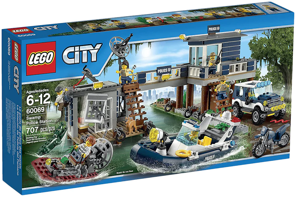 LEGO City Swamp Police Station Set 60069