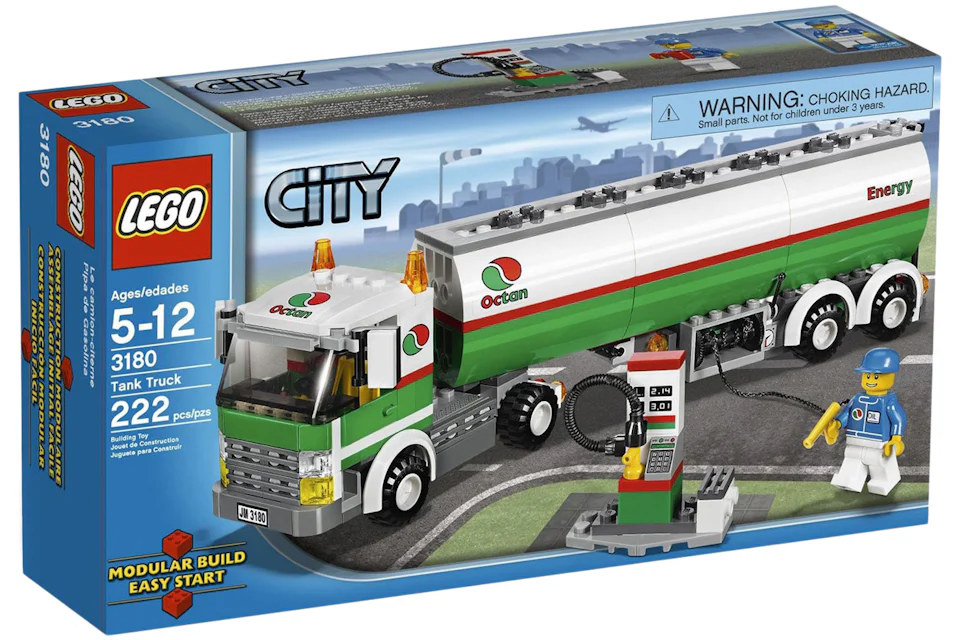 LEGO City Tank Truck Set 3180