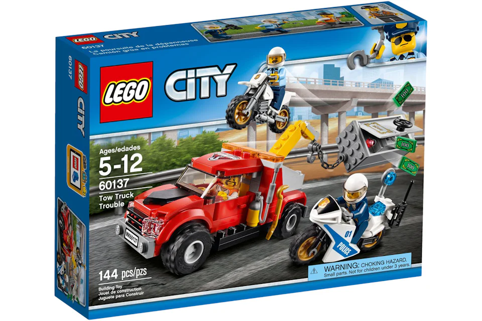 LEGO City Tow Truck Trouble Set 60137