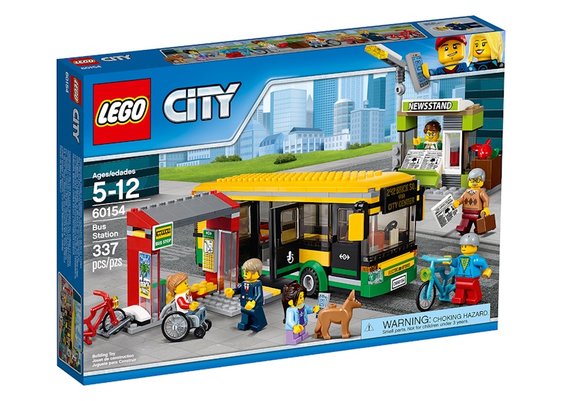 LEGO City Town Bust Station Set 60154 US