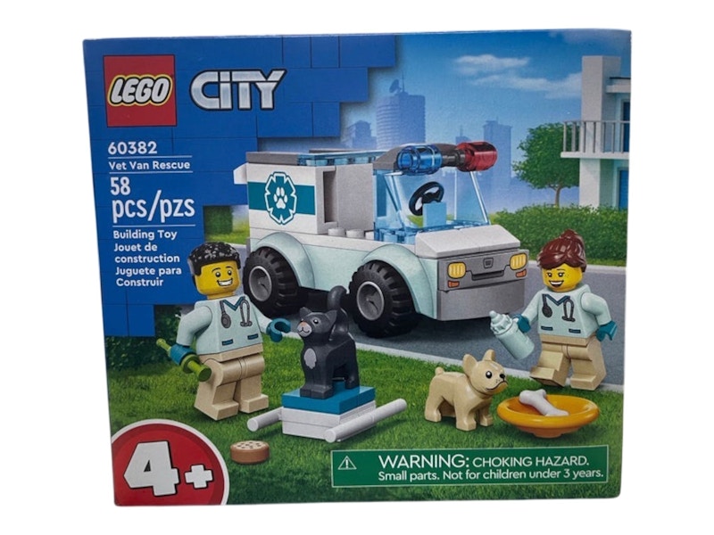 LEGO City Vet Vans Set di salvataggio 60382