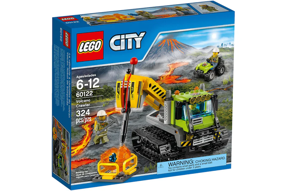 LEGO City Volcano Crawler Set 60122