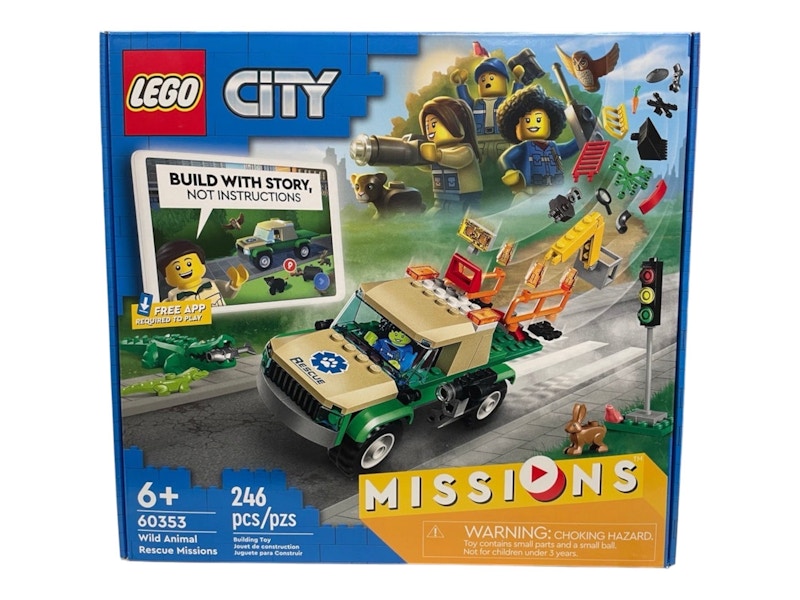 LEGO City Wild Animal Rescue Missions Set 60353