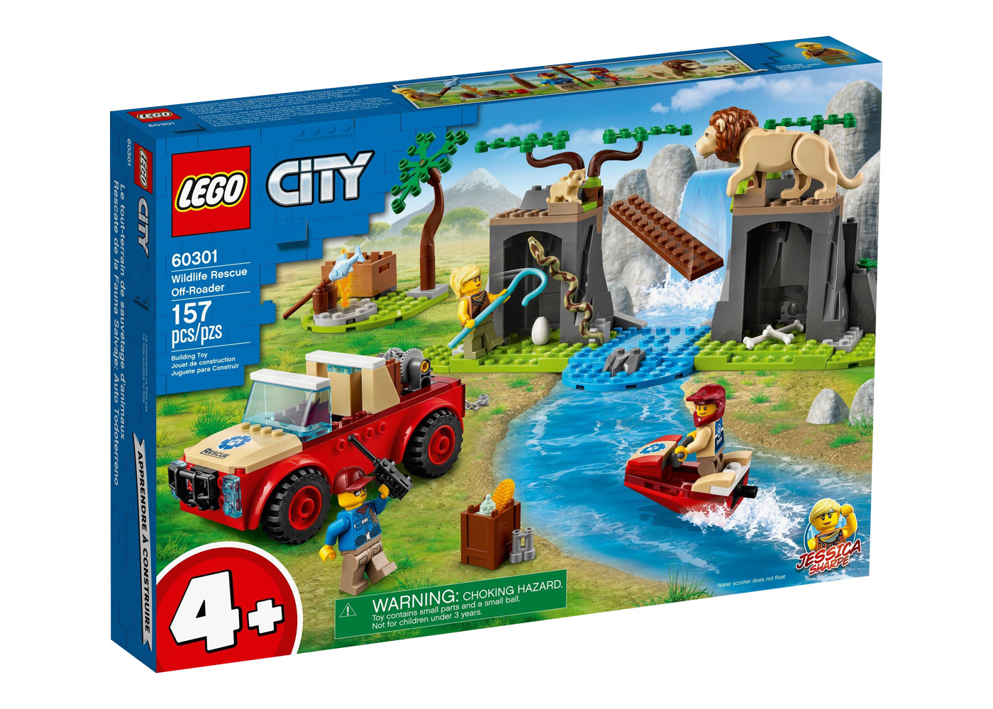LEGO City Wildrettungscamp Set 60307 – DE