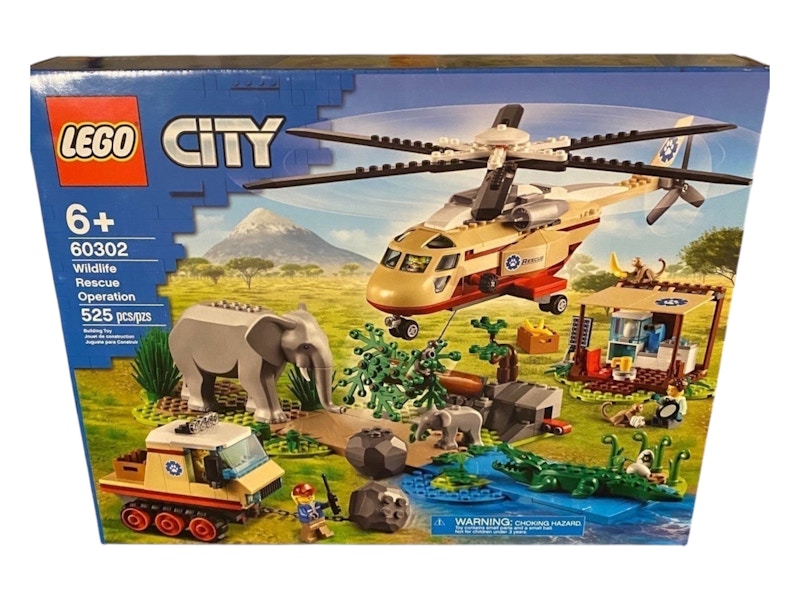 Set de Operaciones de Rescate de Vida Silvestre LEGO City 60302