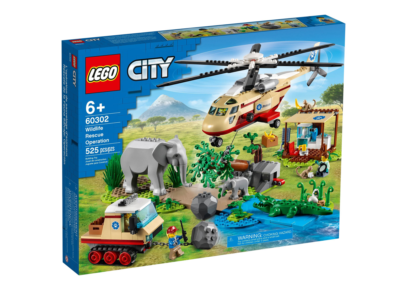 LEGO City Wildtierrettungsset 60302 – DE
