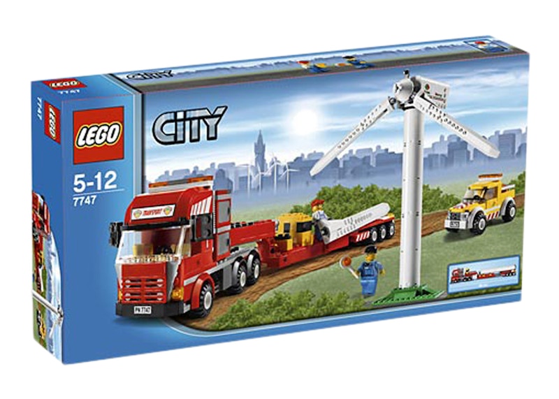 LEGO City Wind Turbine Transport Set 7747 US