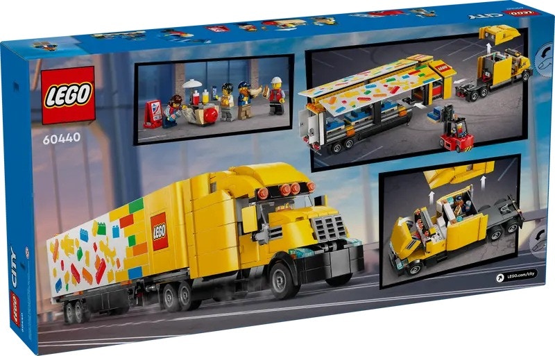 LEGO City Yellow Delivery Truck Set 60440 - US