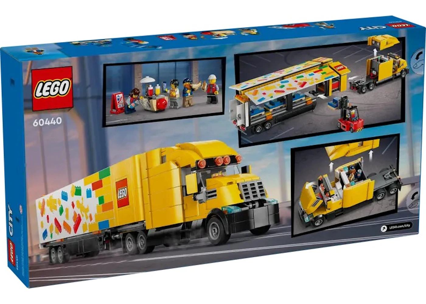 LEGO City Yellow Delivery Truck Set 60440 - US