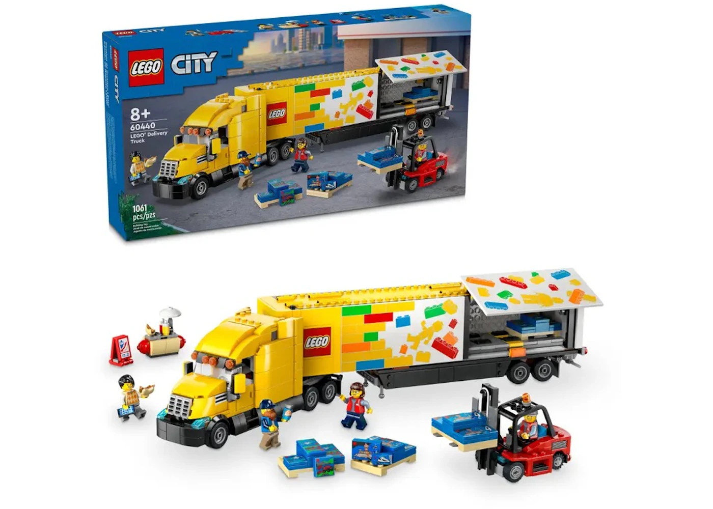 LEGO City Yellow Delivery Truck Set 60440 - US