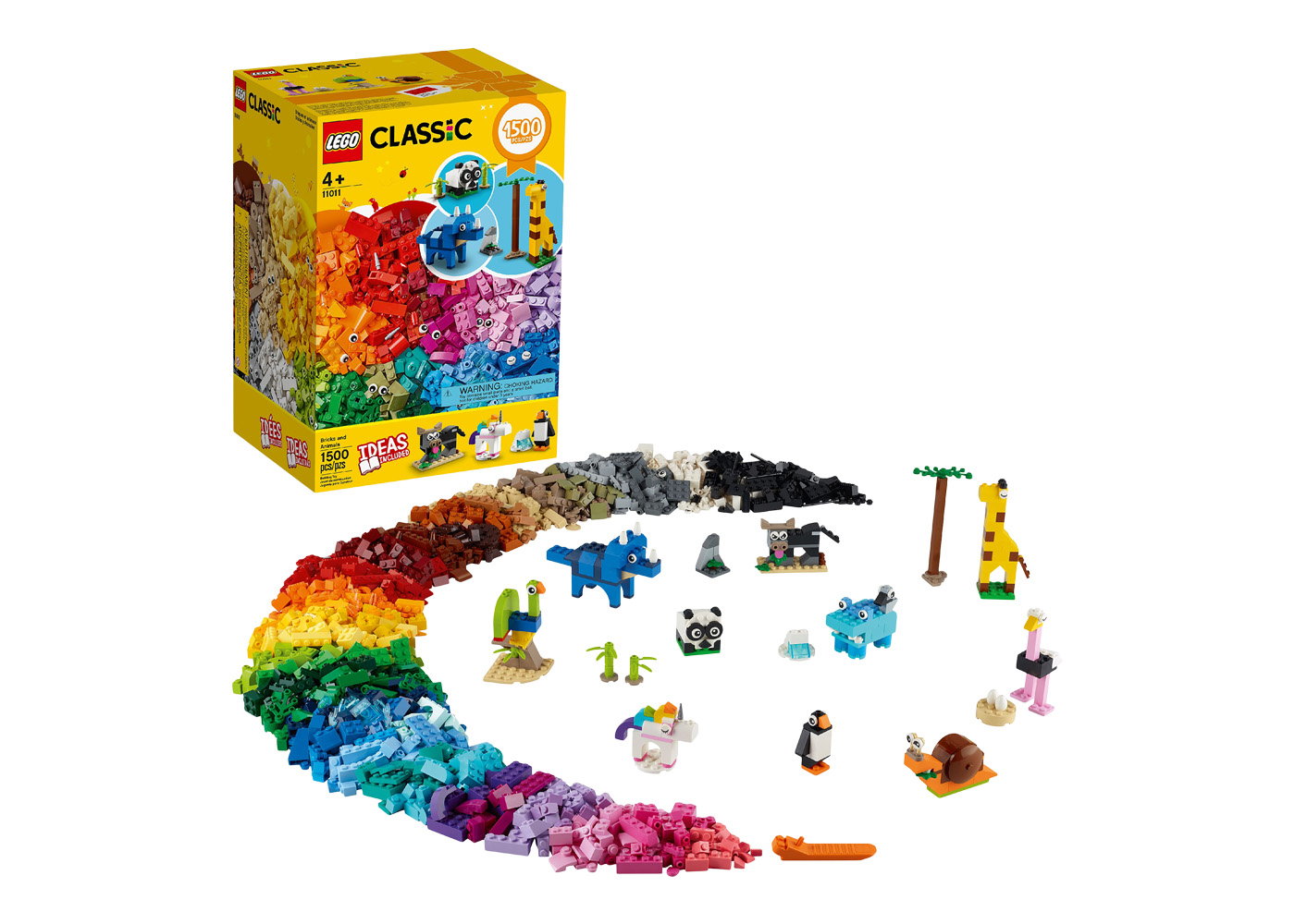 LEGO Classic Bricks and Animals Set 11011