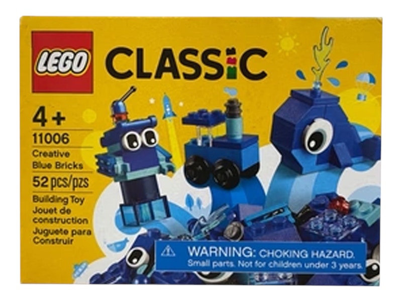 LEGO Classic Creative Blue Bricks Set 11006