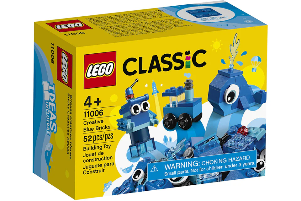 LEGO Classic Creative Blue Bricks Set 11006