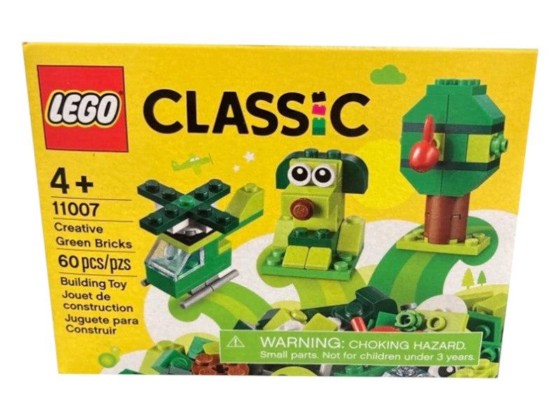 LEGO Classic Creative Green Bricks Set 11007