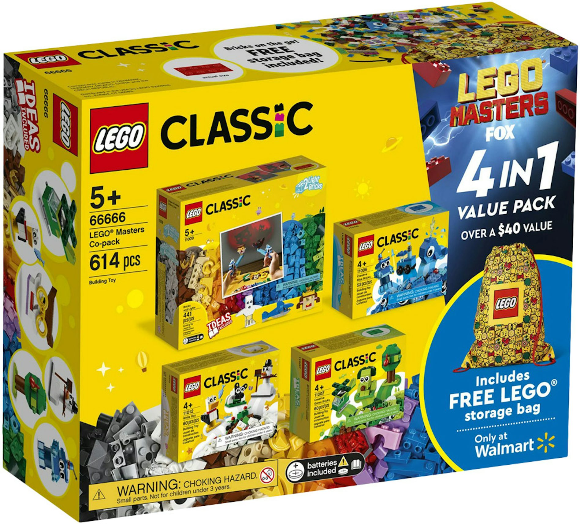 LEGO Classic LEGO Masters Co-Pack (Includes 11009, 11006, 11007