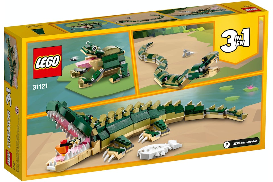 LEGO Creator 3 In 1 Crocodile Set 31121 Green - FW21 - US