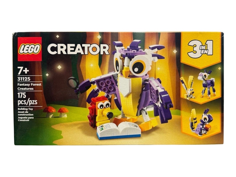 LEGO Creator 3 in 1 Fantasy Forest Creatures Set 31125