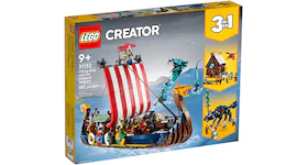LEGO Creator 3 in 1 Viking Ship and the Midgard Serpent Set 31132