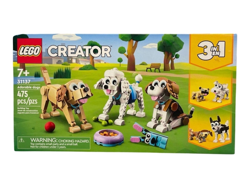 LEGO Creator 3-in-1-Set "Entzückende Hunde" 31137