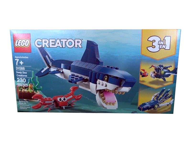 LEGO Creator 3in1 Deep Sea Creatures Set 31088